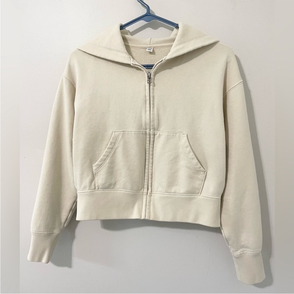 Uniqlo Japan Cropped Zip-up Hoodie - Picture 2 of 9